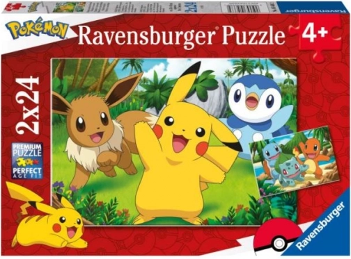 Puzzle Pokémoni 2x24 buc.