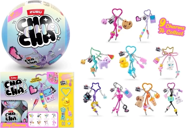 ZURU Cha Cha Charms DIY breloc (blind box) - 1 bucată