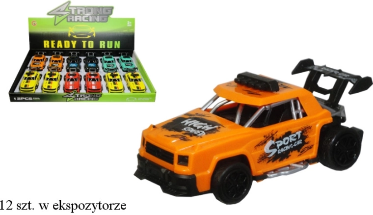 Mașină sport cu mecanism de fricțiune