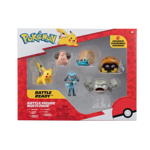 Set de figurine POKÉMON – Pikachu și prietenii, seria 7