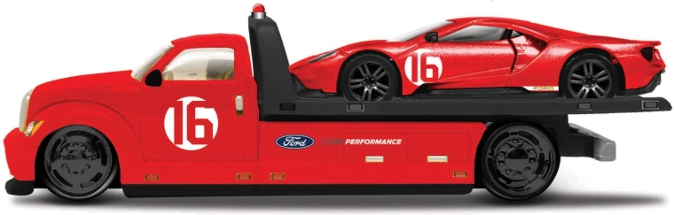Maisto Elite Transport 2022 Ford GT Heritage Edition roșu 1:64