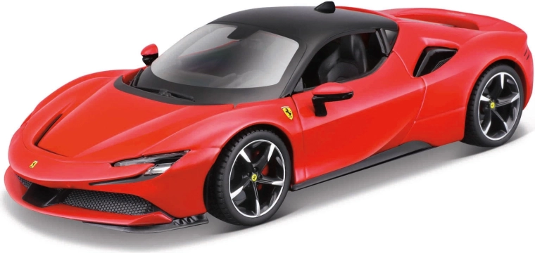Maisto Ferrari SF90 Stradale roșu kit de construit mașină 1:24
