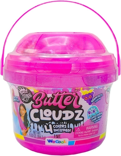 Wecool Butter Cloudz slime – găleată cu pastă de modelat colorată