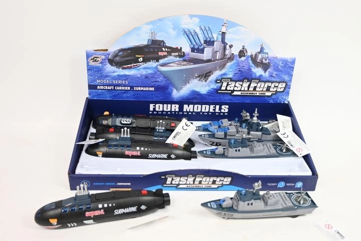 Submarină/vas – display de vânzare 8 buc