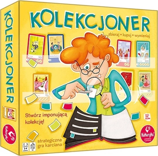 Kolekcjoner – joc de societate strategic despre colecționarea timbrelor poștale