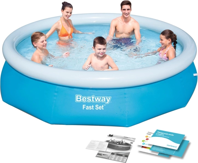 Piscină autoportantă de grădină 305 × 76 cm Bestway