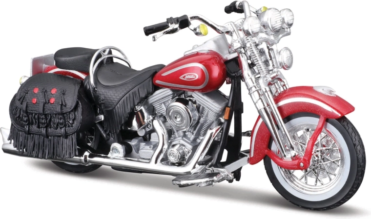 Maisto Harley-Davidson 1999 FLSTS Heritage Softail Springer 1:18 roșu