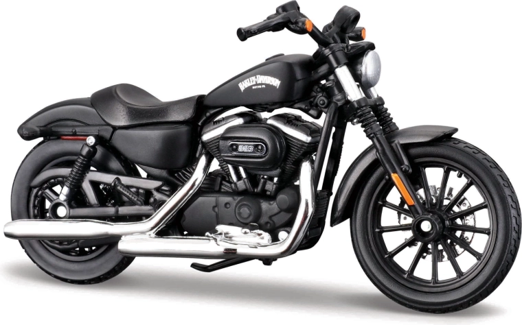 Maisto Harley-Davidson 2014 Sportster Iron 883 negru mat 1:18