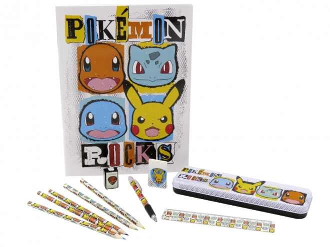 Set școlar Pokémon cu penar