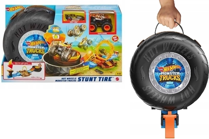 Hot Wheels Monster Trucks anvelopă pentru cascadorii
