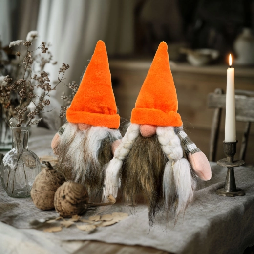 Spiriduș scandinav de Halloween, 15 cm - 1 bucată