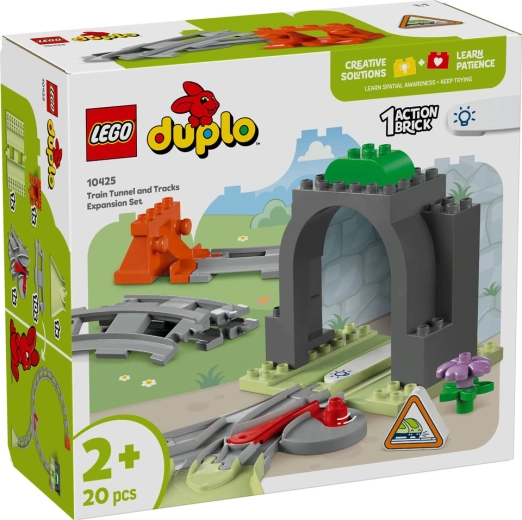 LEGO DUPLO 10425 Tunel feroviar și șine