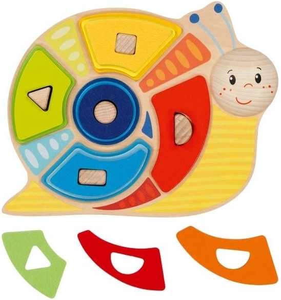 Melc colorat montessori pentru sortare