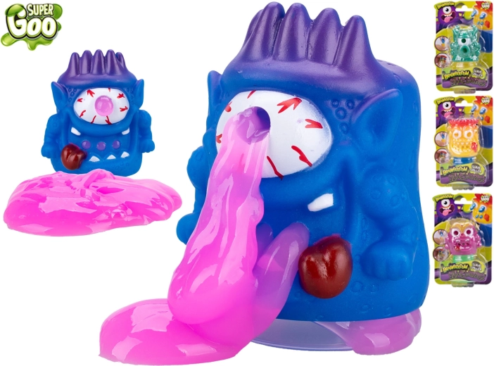 Super Goo Brainboooom monstruleț cu slime 6 cm