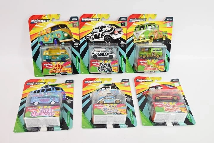 Majorette VW set Deluxe 6 buc.