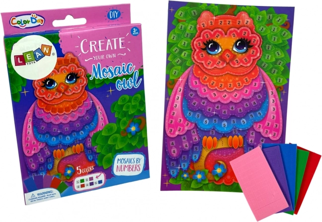 DIY Mozaic Bufniță