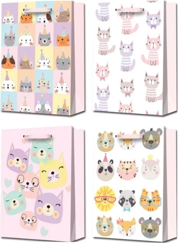 Pungă cadou cu motiv animal M