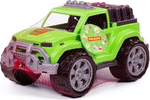 Jucărie auto Legion nr. 4 cu plaseu verde