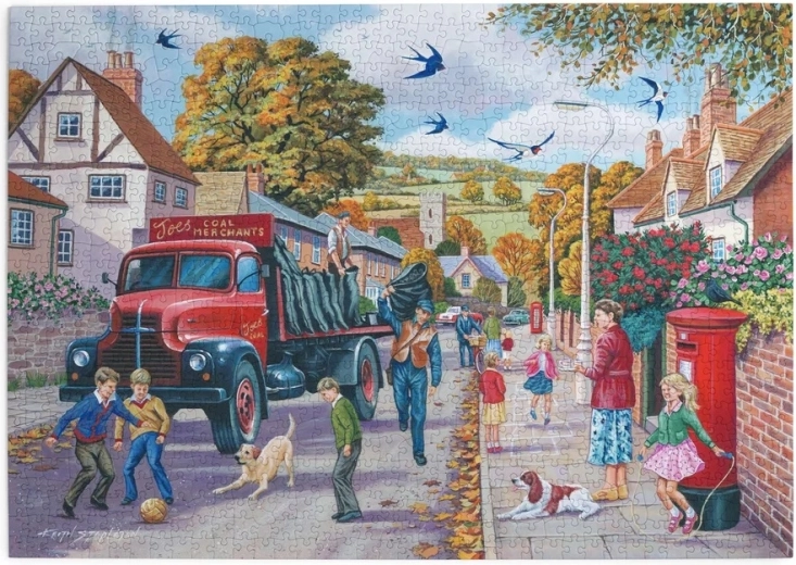 Puzzle Livrarea cărbunelui, 1000 de piese
