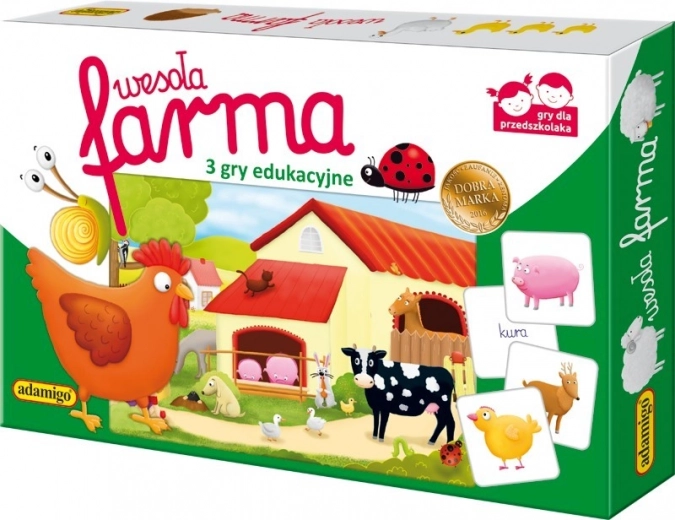 Wesoła Farma - joc educativ pentru copii de la Adamigo
