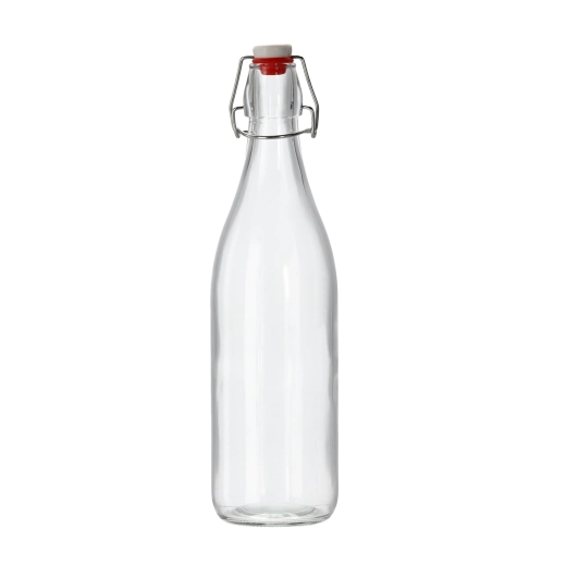 Sticlă de sticlă Costolata 750 ml cu închidere mecanică ermetică