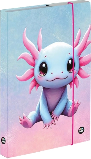 Oxybag cutie pentru caiete A4 Axolotl