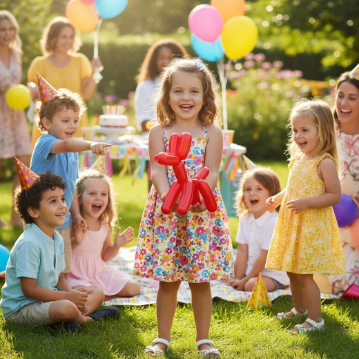 Set de baloane pentru modelaj cu pompă