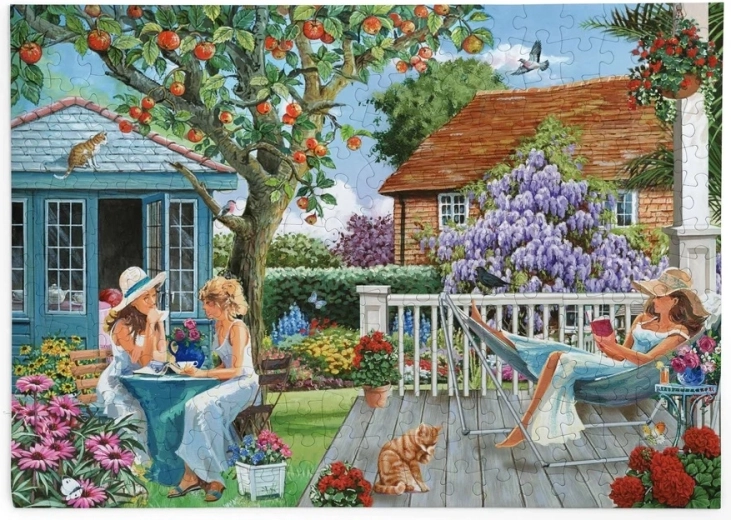 House of Puzzles Doamne relaxându-se – puzzle cu 250 de piese mari