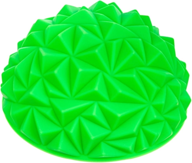 Semisferă senzorială pentru masaj – verde, suprafață cu diamant