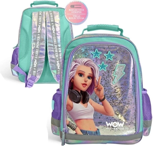 Rucsac școlar cu un singur compartiment WOW Generation 40 cm