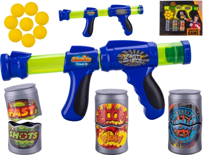 Pistol cu burete cu armare 42 cm cu ținte și gloanțe