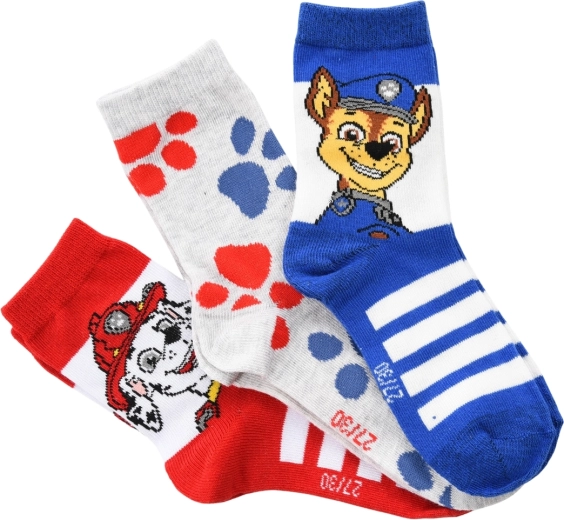 Set de 6 perechi de șosete pentru copii Patrula Cățelușilor