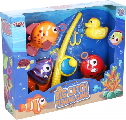 Pescuit de peștișori cu rățușcă