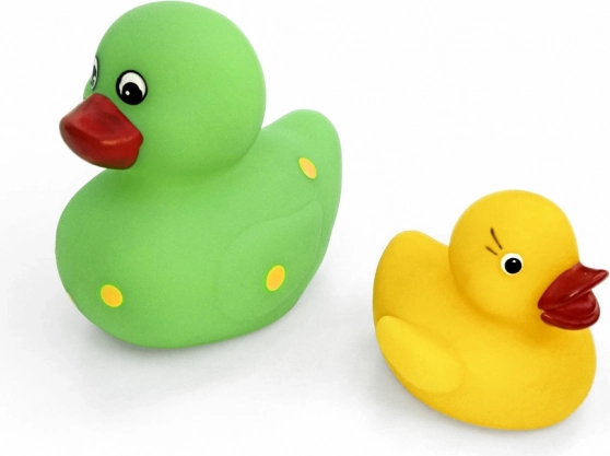 Set de rațe mari și mici care scârțâie