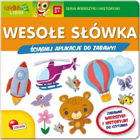 Lisciani Carotina cuvinte vesele – carte educativă