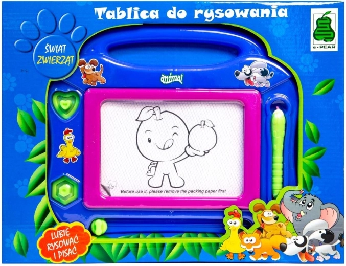 Tablă magnetică de desen pentru copii - 1 bucată