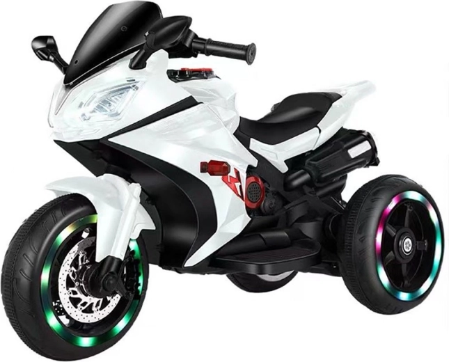 Motocicletă electrică pentru copii Baby Mix Rare, albă