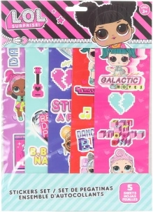 Autocolante L.O.L. Surprise – set de 5 coli
