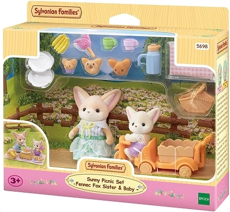 Sylvanian Families vulpi fenec la picnic