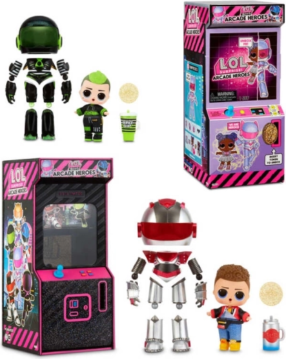 L.O.L. Surprise Arcade Heroes păpușă băiat erou - 1 bucată