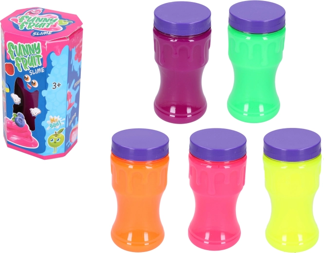 Slime antistresant Lovin cu tematică de fructe, 400 ml - 1 bucată