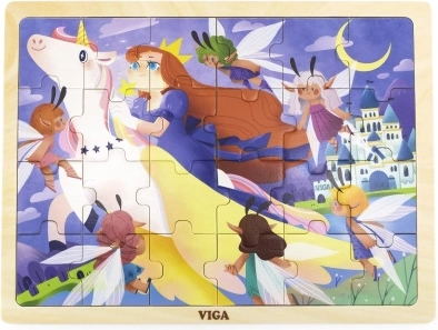 Puzzle din lemn basm 24 piese