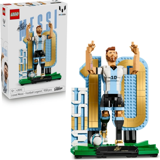 LEGO Editions Lionel Messi – legendă a fotbalului