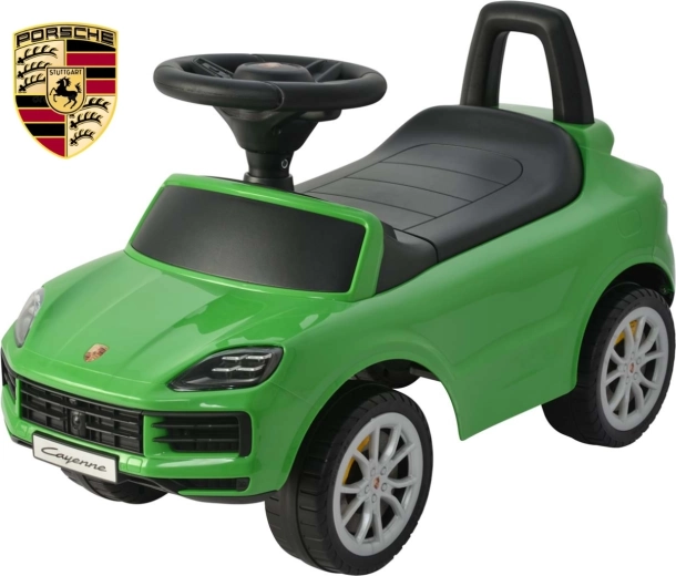 Mașinuță de împins pentru copii Milly Mally Porsche Cayenne S verde