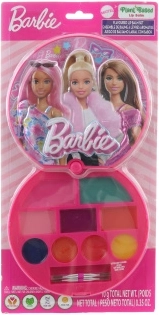 Set cosmetic Barbie – balsam de buze cu aromă de vată de zahăr pentru copii