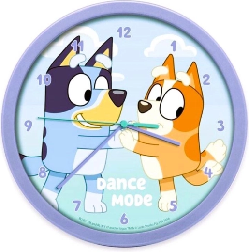 Ceas de perete BLUEY pentru copii