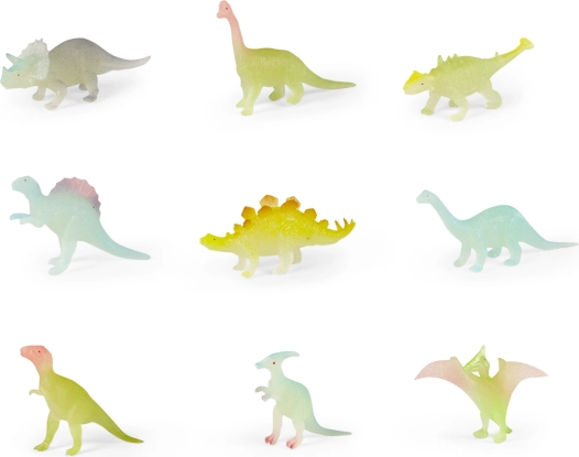 Dinozauri Neon Strălucitori în Întuneric
