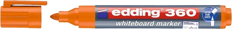 Marker pentru tablă albă edding 360, portocaliu