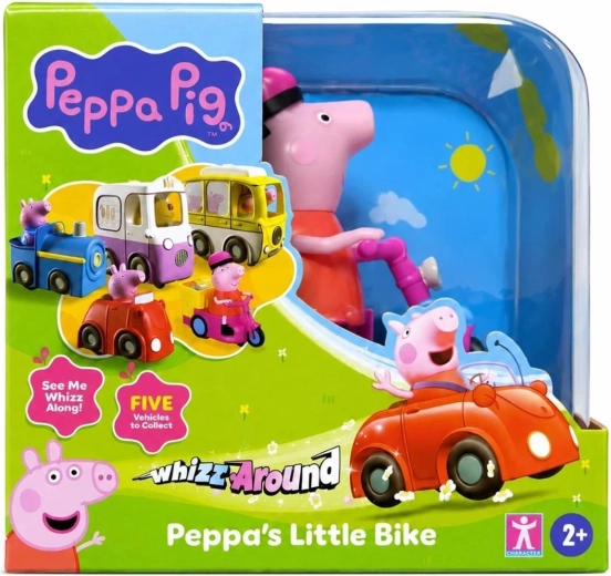 Vehicul cu baterii Purcelușul Peppa, bicicleta Peppino - 1 bucată