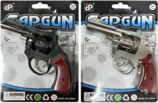 Pistol metalic cu capse